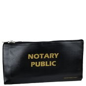 Keep all your notary supplies together and secure in our notary zippered and lockable bags.
